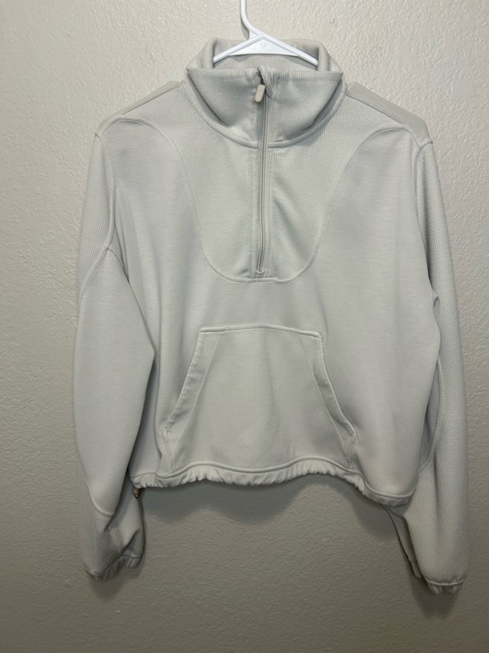 Lululemon Brushed Softstreme Half Zip Sweatshirt Size 8 Loungewear Comfy